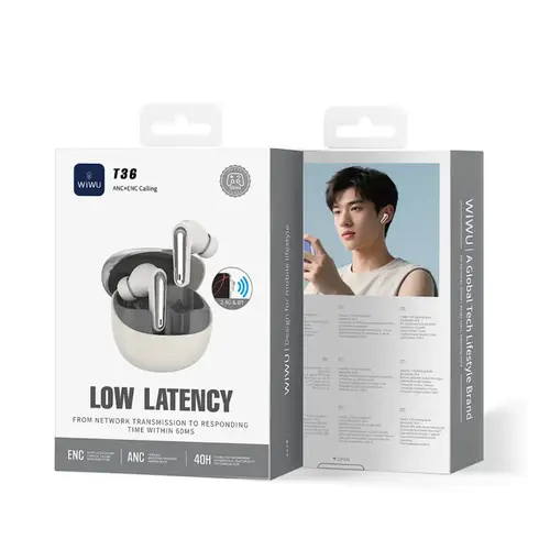 Wiwu T36 Anc Enc Wireless Gaming Earbuds image 7