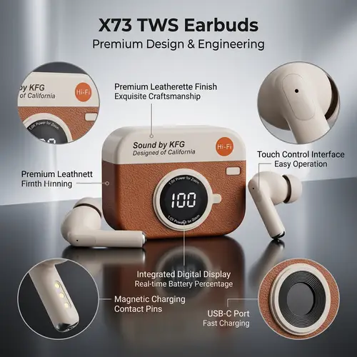 X73 Tws Earbuds image 5