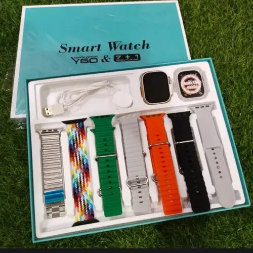 Y60 Smart Watch With 7 Straps image 6