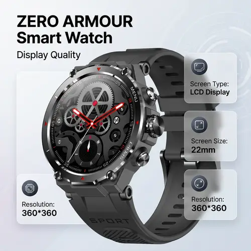 Zero Armour Smart Watch image 2