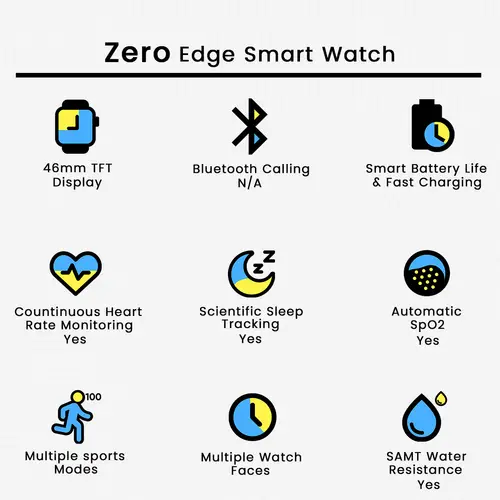 Zero Edge Smart Watch image 3