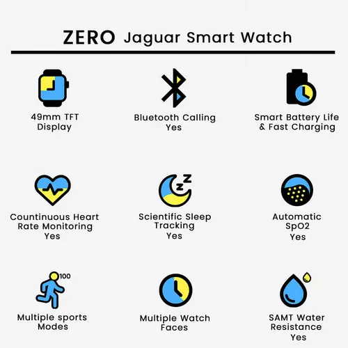 Zero Jaguar Smart Watch image 3