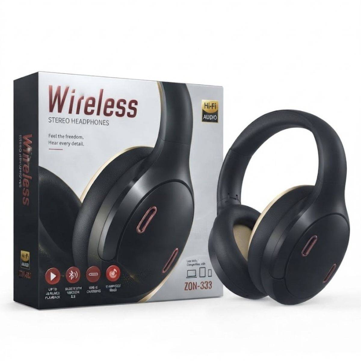 ZON-333 Wireless Stereo Headphones