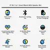 Zt 40 7 In 1 Smart Watch With Speaker Mic image 8